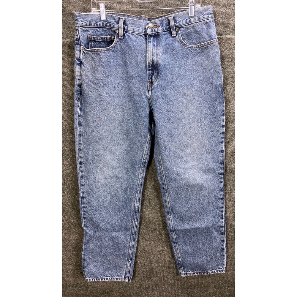 Harley-Davidson Mens 36 Original Straight Leg Blue Denim Jeans